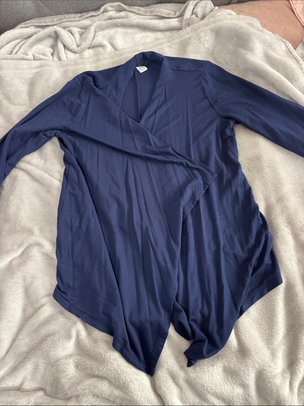 Old Navy Navy Blue Long Sleeve Open-Front Cardigan